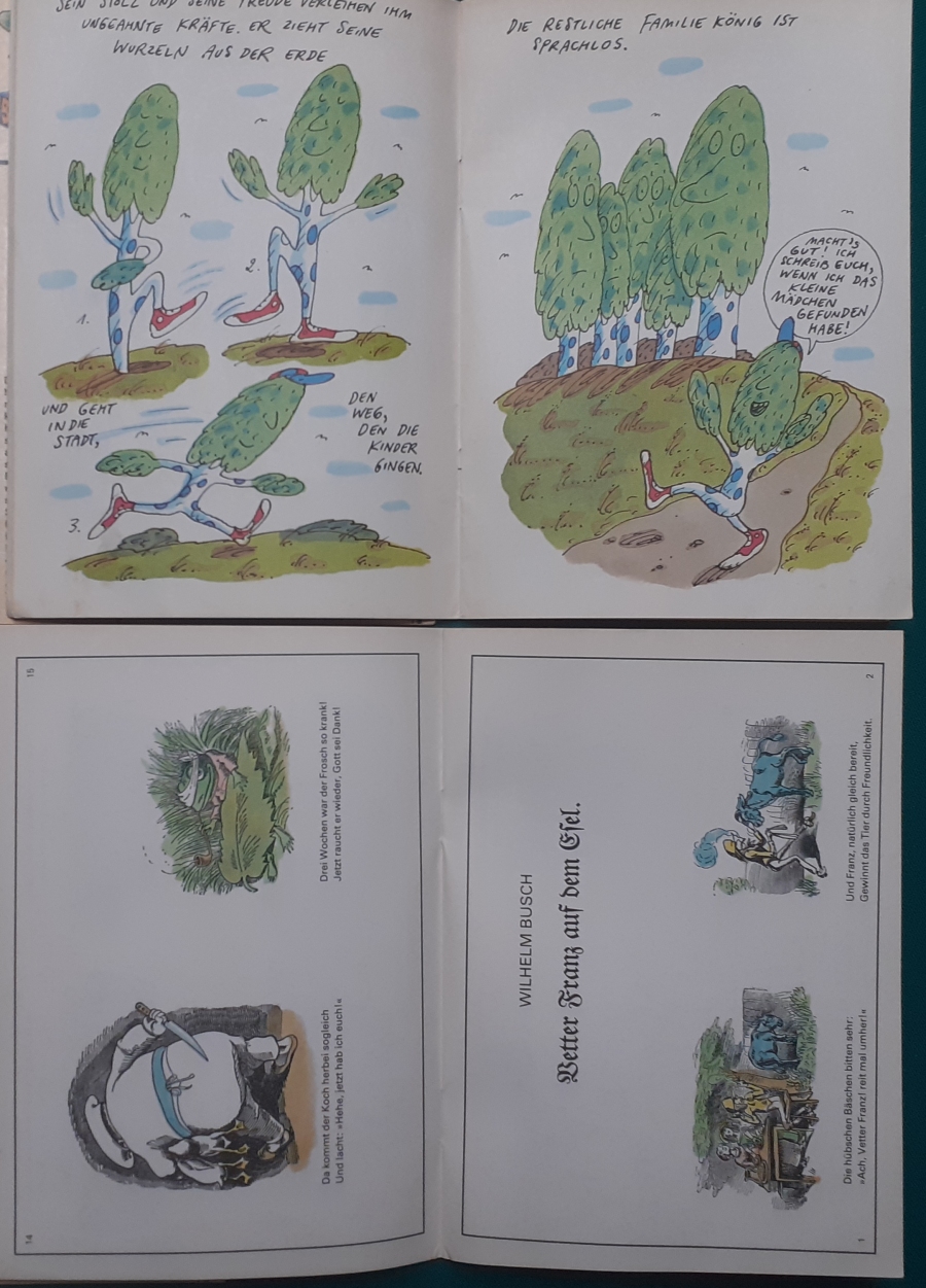 DDR Kinderbuch Bunte Kiste Heft  "Das Ungeheuer mit den Hörnern" 