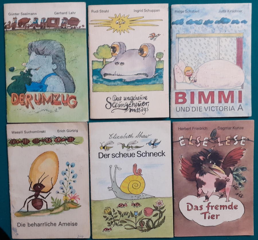 Bilderbuchreihen im Verlag Junge Welt